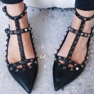 Valentino Rockstud flats size 37